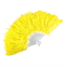 Fluffig Solfjäder Gul