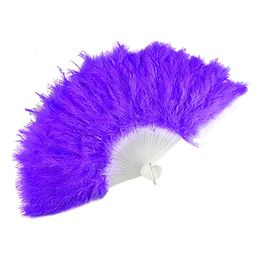 Fluffig Solfjäder Lila
