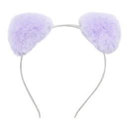 Lysbildefremvisning - Blød LED Hårbøjle med Ører