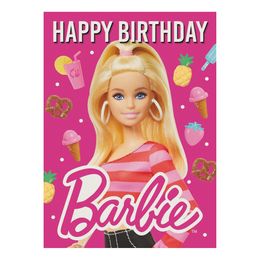 Bursdagskort Barbie
