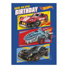 Födelsedagskort Hot Wheels