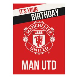Födelsedagskort Manchester United