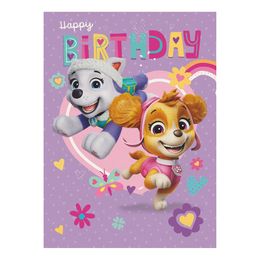 Födelsedagskort Paw Patrol Lila
