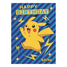 Födelsedagskort Pokémon Pikachu