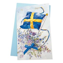 Fødselsdagskort Sverige med Seddelrum