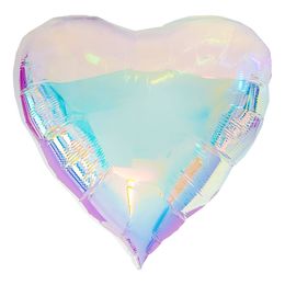 Suuri sydämenmuotoinen folioilmapallo, iridescent