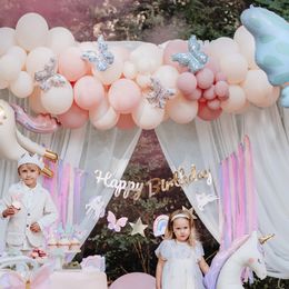 Lysbildefremvisning - Folieballoner Sommerfugle til Ballonguirlande