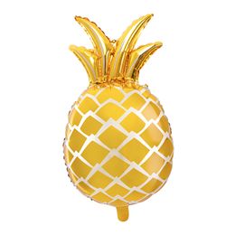 Folieballong Ananas Guld