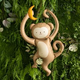 Bildspel - Folieballong Apa med Banan