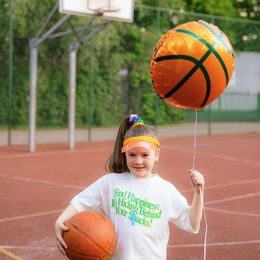 Bildspel - Folieballong Basketboll