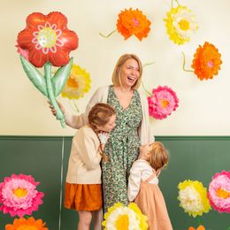 Bildspel - Folieballong Blomma