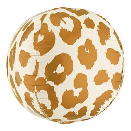 Folieballong Boll Leopardmönster Stor