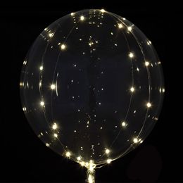 Lysbildefremvisning - Ballong Clearz Crystal Clear med Lysslynge