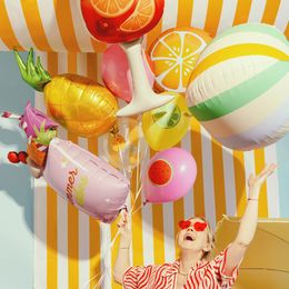 Bildspel - Folieballong Cocktail Summer Vibes