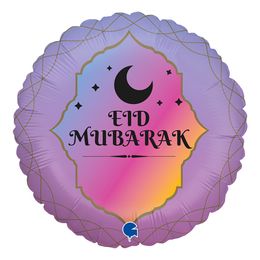 Folieballong Eid Mubarak