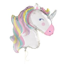 Folieballon Enhjørning Lilla