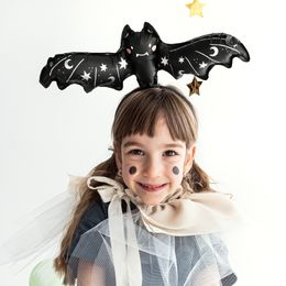 Bildspel - Folieballong Fladdermus Trick or Treat