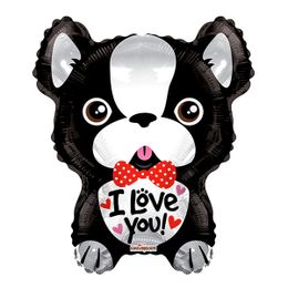 Folieballong Fransk Bulldog