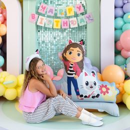 Bildspel - Folieballong Gabbys Dockskåp Stående