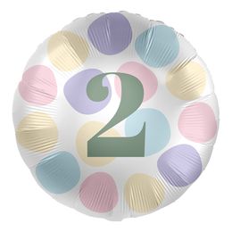 Bildspel - Folieballong Grattis Prickar