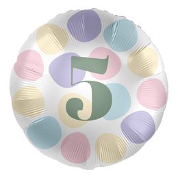 Bildspel - Folieballong Grattis Prickar