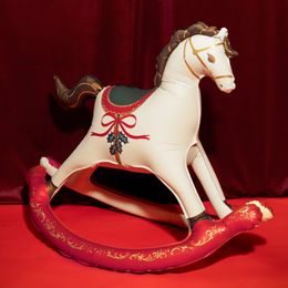 Lysbildefremvisning - Folieballong Gyngestolhest Jul