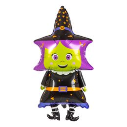 Folieballon Halloween Heks Shape