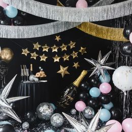 Bildspel - Folieballong Happy New Year Champagneflaska