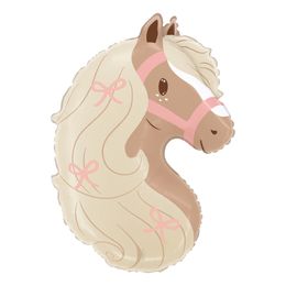 Folieballong Hästhuvud