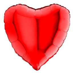 Folieballon Hjerte Rød