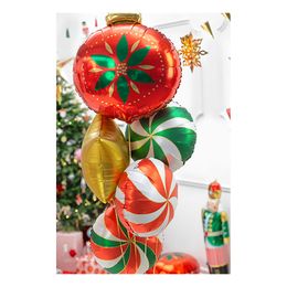 Lysbildefremvisning - Folieballon Julekugle