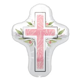 Folioilmapallo Konfirmaatio Vaaleanpunainen Shape