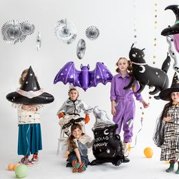 Lysbildefremvisning - Folieballong Lilla Flaggermus