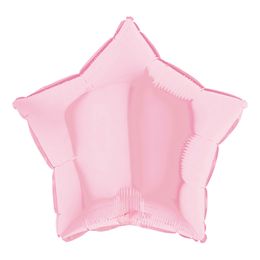 Folieballon Lyserød Stjerne
