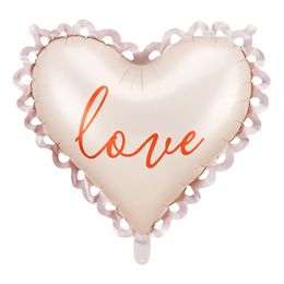 Bildspel - Folieballong Love med Dekor