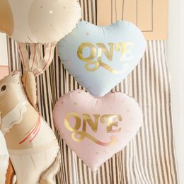 Bildspel - Folieballong One Ljusrosa