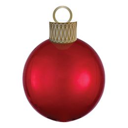 Folieballong Orbz XL Röd Julgranskula