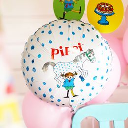 Bildspel - Folieballong Pippi Långstrump