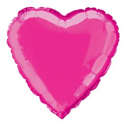 Folioilmapallo Vaaleanpunainen Sydän