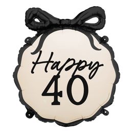 Folioilmapallo Rusetti Happy 40