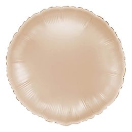 Folieballon Rund Californian Gold