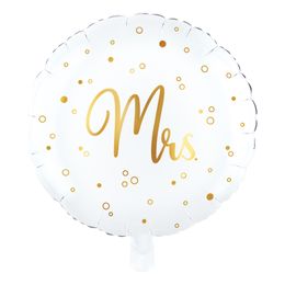 Folioilmapallo Pyöreä Mrs