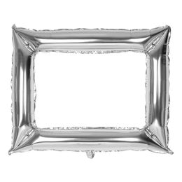 Bildspel - Folieballong Selfieram Silver