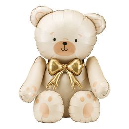Folieballon Siddende Teddybjørn