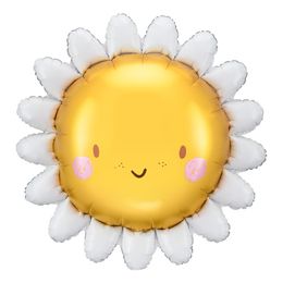 Folieballong Solblomma