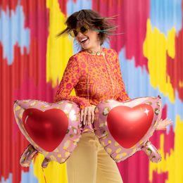 Bildspel - Folieballong Solglasögon