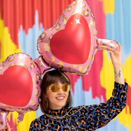 Bildspel - Folieballong Solglasögon