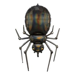 Folieballong Spindel Svart