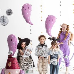 Bildspel - Folieballong Spöke Trick or Treat