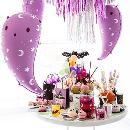 Bildspel - Folieballong Spöke Trick or Treat